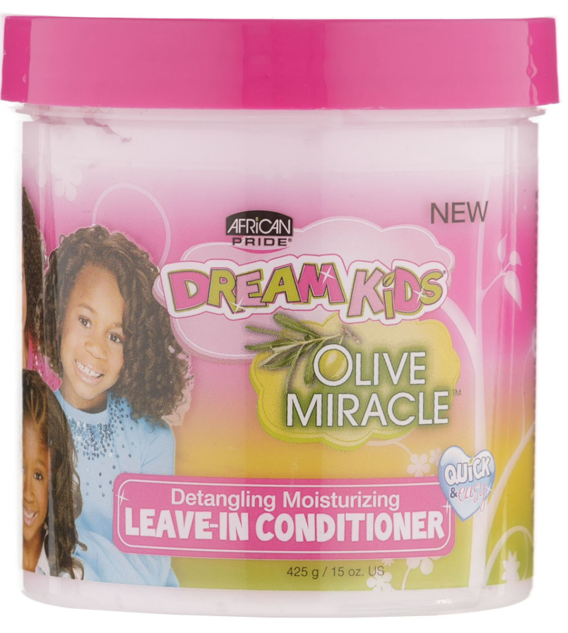 African Pride Dream Kids Olive Miracle Detangling Moisturizing Leave-in Conditioner, 15 oz