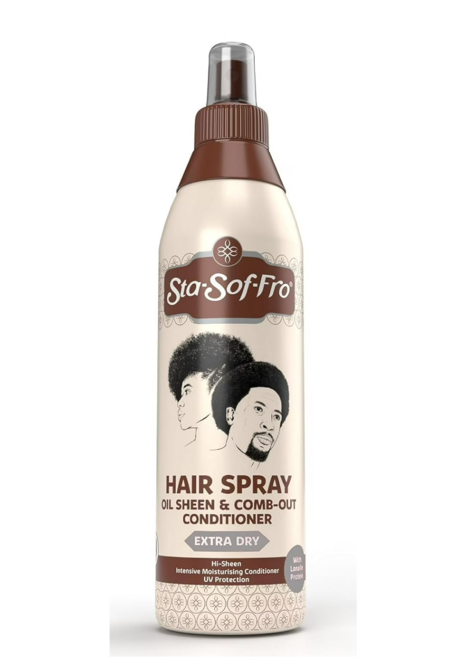 Sta-Sof-Fro Hair & Scalp Spray Conditioner with Lanolin, Extra Dry, 8 fl oz
