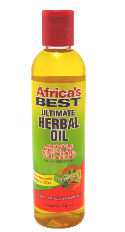 Africa's Best - Ultimate Herbal Oil 8 Oz. * BEAUTY TALK LA *