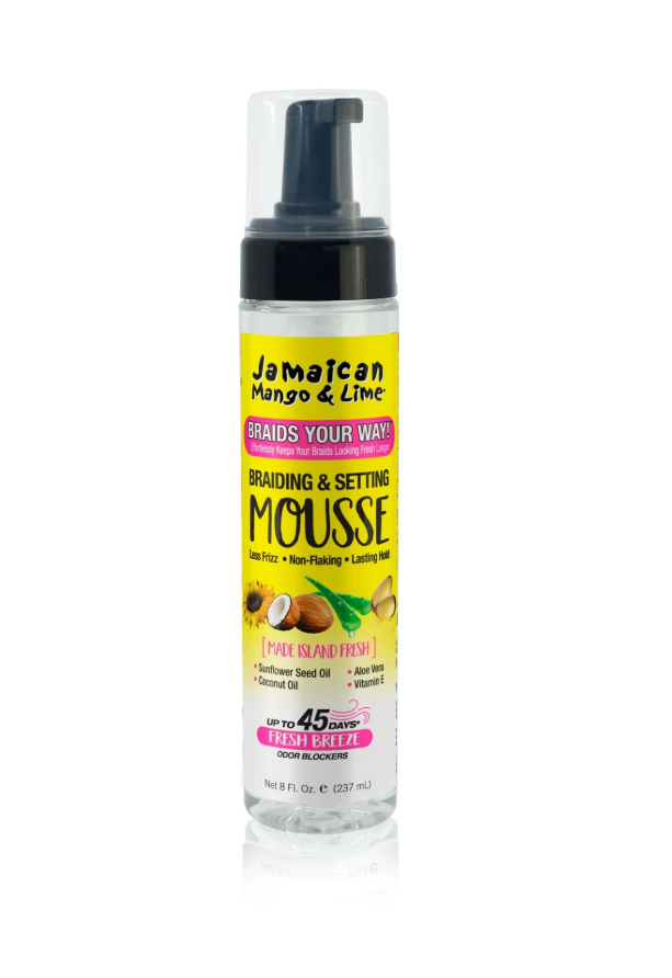 Jamaican Mango Lime - Braid Your Way - Braiding Setting Mousse - 8 oz
