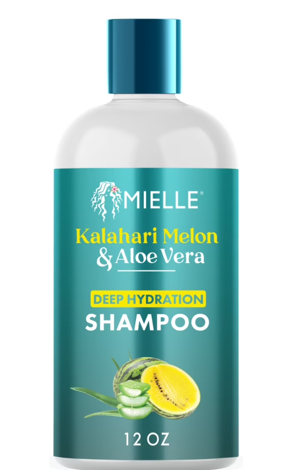 Mielle Kalahari Melon and Aloe VeraDeep Hydration Shampoo 12 oz.
