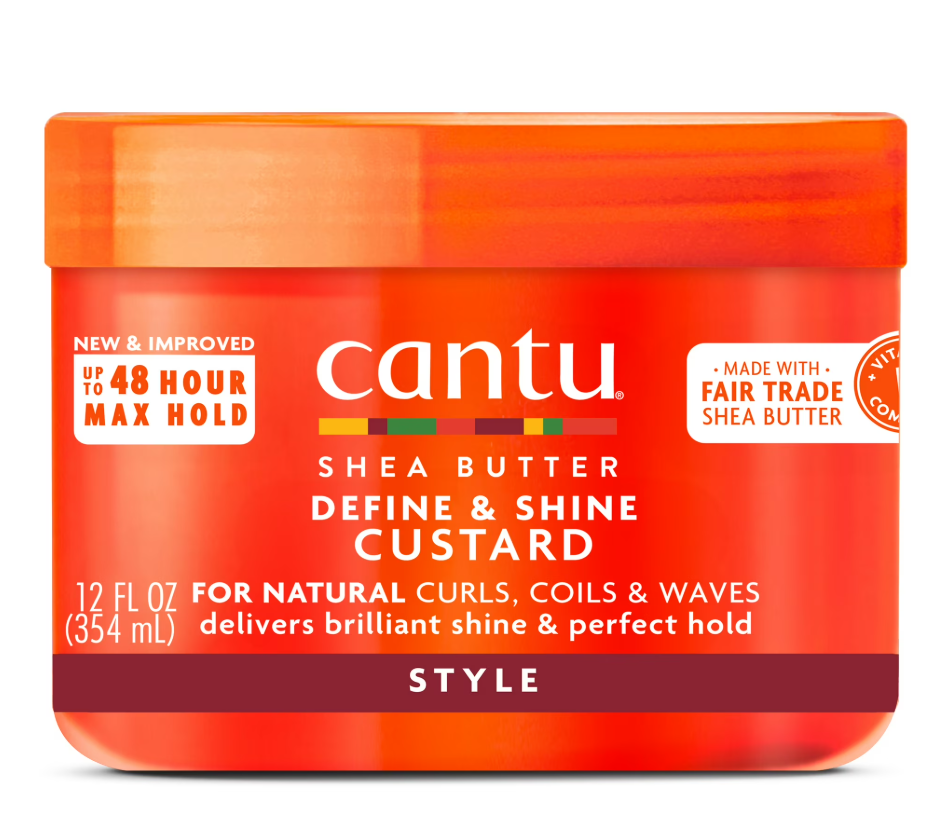 Cantu Define & Shine Custard with Shea Butter, 12 fl oz