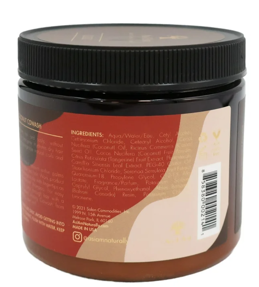 As I Am Coconut Cowash Cleansing Conditioner, 16 Oz