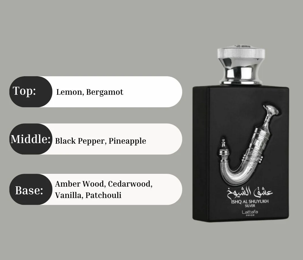 Ishq Al Shuyukh Silver EDP - 100mL (3.4 oz)