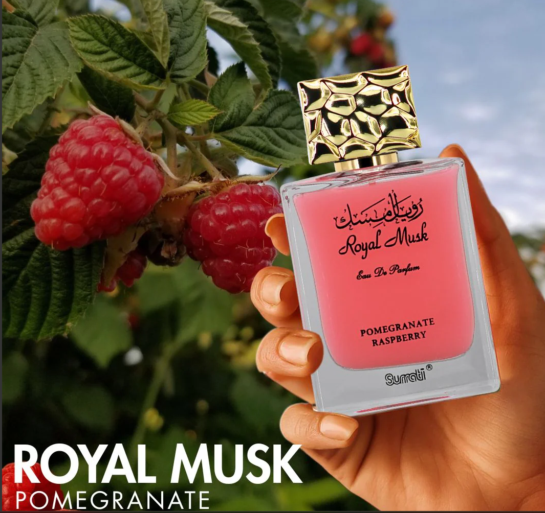 Royal Musk Pomegranate Raspberry Eau de Parfum Spray 100ml (3.4 oz)