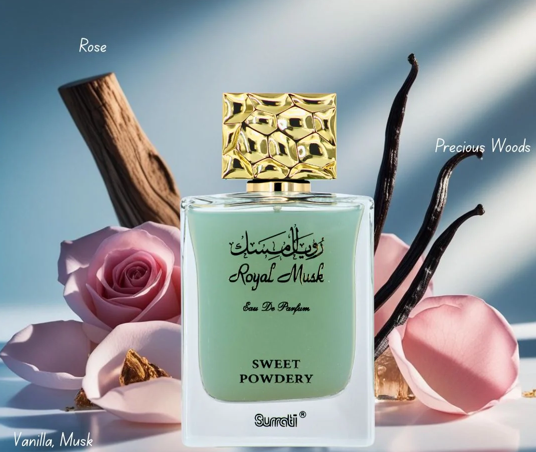 Royal Musk Sweet Powdery Eau de Parfum Spray 100ml (3.4 oz)