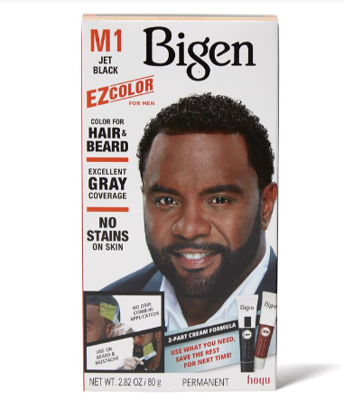 Men's EZ Permanent Hair Color M1 Jet Black
