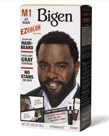 Men's EZ Permanent Hair Color M1 Jet Black