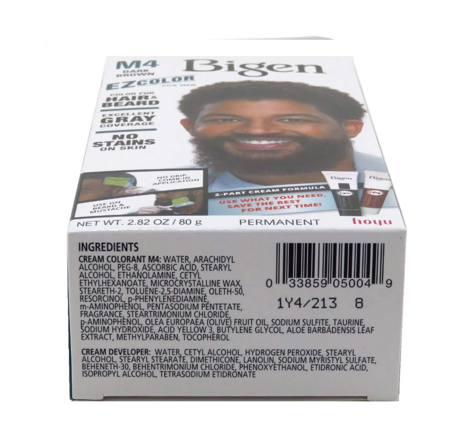 Bigen Easy Hair Color For Men M4 Dark Brown