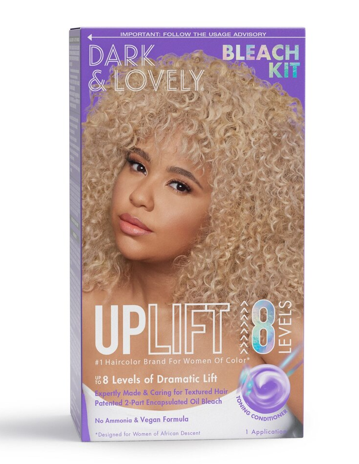 Dark and Lovely Uplift Hair Bleach Kit, Bleach Blonde