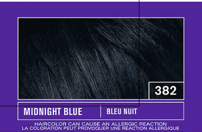 Dark and Lovely Rich Conditioning Hair Color, Midnight Blue 382
