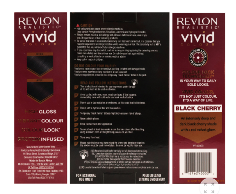Revlon Realistic Vivid Hair Colour Black Cherry