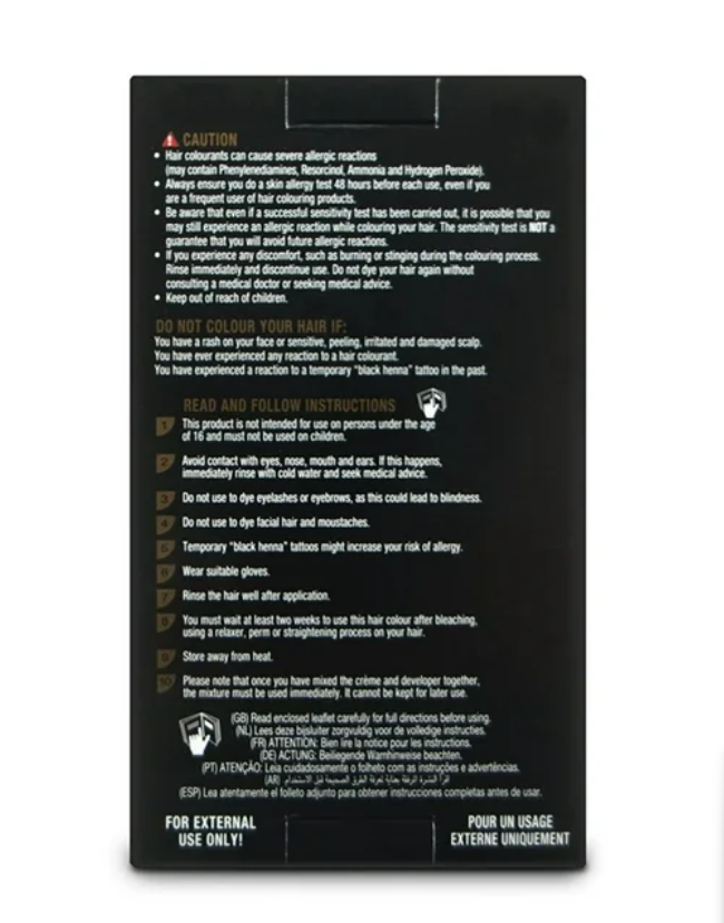 Revlon Realistic Vivid Colour Protein Infused Permanent Color Hair Jet Black