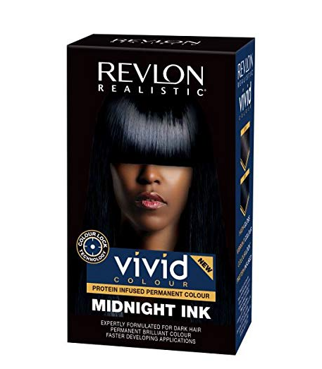 Revlon Realistic Vivid Colour Protein Infused Permanent Colour Midnight Ink