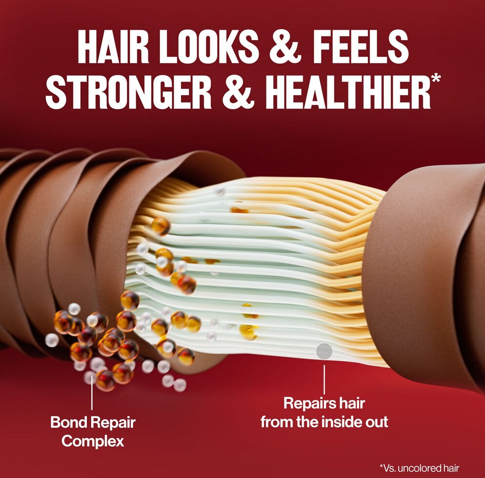 Revlon Colorsilk With Bond Repair Complex Permanent Hair Color, 20 Brown Black