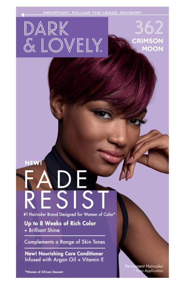 SoftSheen-Carson Dark & Lovely Fade Resist Hair Color, 362 Crimson Moon