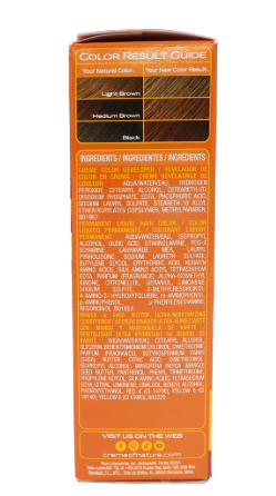 Creme Of Nature Liquid Hair Color Kit Light Golden Brown C20