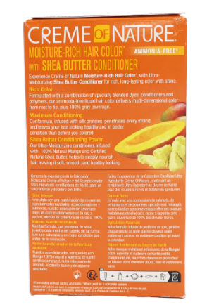 Creme Of Nature Liquid Hair Color Kit Light Golden Brown C20
