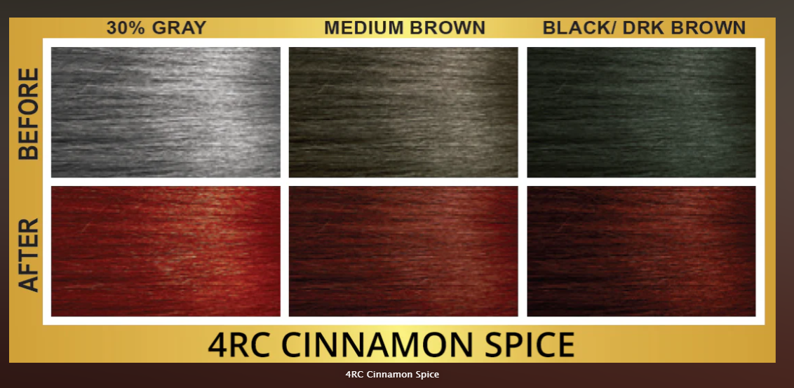 Easy Color for Women | Bold Shades 4RC Cinnamon spice