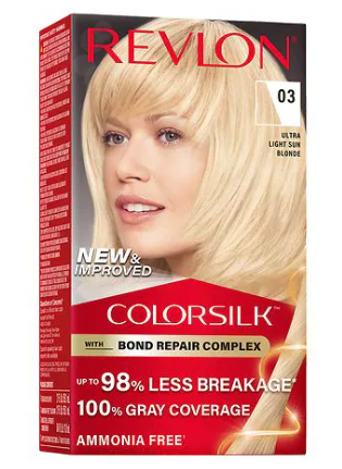 Revlon ColorSilk with Bond Repair Complex Ultra Light Sun Blonde 03