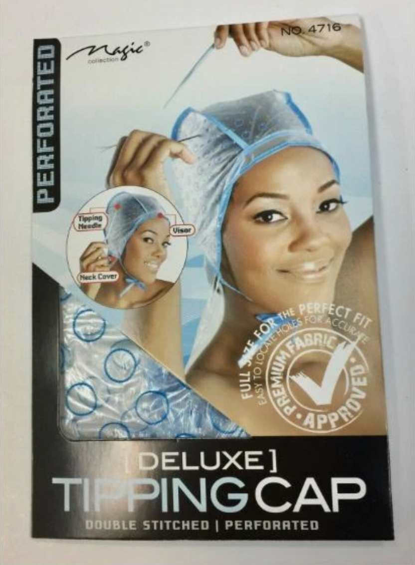 DOUBLE STITCHED & PERFORATED TIPPING CAP