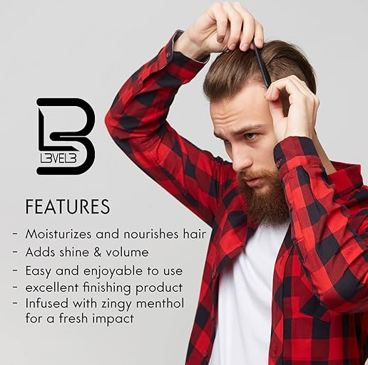 L3 Level 3 Hair Tonic - Hair Moisturizer for Women and Men - Fresh Impact for Extra Shine and Hair Volume