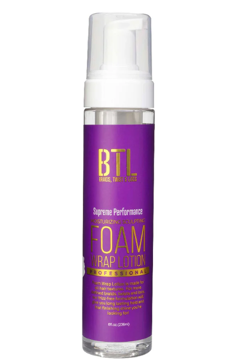 BTL Professional Moisture Sculpting Foam Wrap Mousse Supreme Performance 8oz