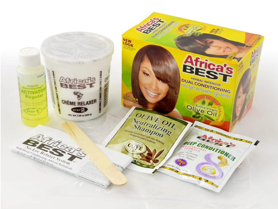 Africa's Best Herbal Intensive Dual Conditioning Adult No-Lye Hair Relaxer, Reg Strength, Normal