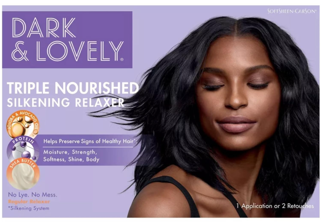 Dark and Lovely Triple Nourished Silkening Relaxer