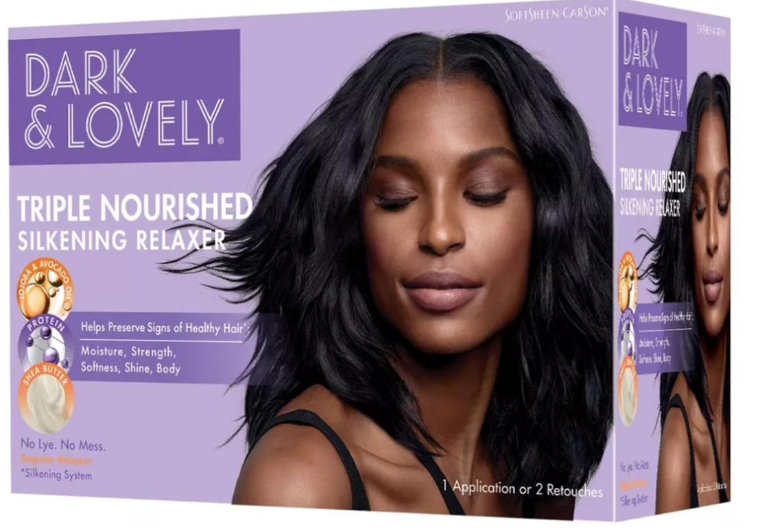 Dark and Lovely Triple Nourished Silkening Relaxer