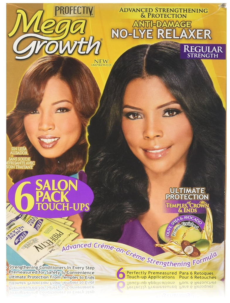 Mega Growth Anti Damage No Lye Hair Regular Strength Relaxer