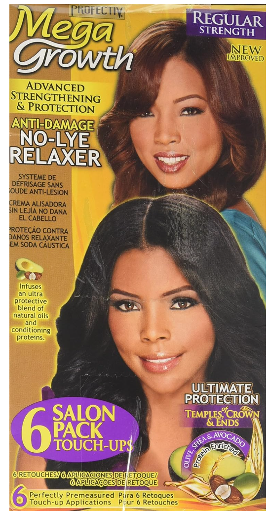 Mega Growth Anti Damage No Lye Hair Regular Strength Relaxer