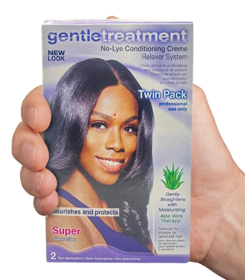 Gentle Treatment No-Lye Conditioning Creme Relaxer System - (Super) Twin Pack