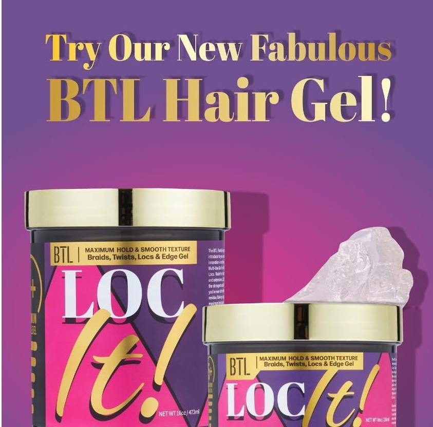 BTL LOC IT! Styling Gel, 16 Oz