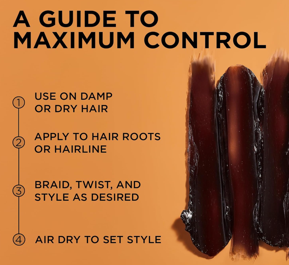 African Pride African Pride Black Castor Braid, Loc & Twist Gel, 8.0 oz