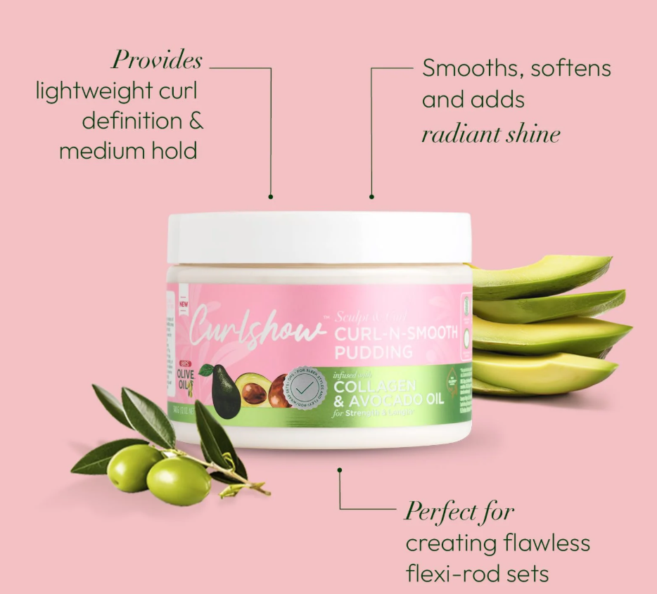 Curlshow Curl N Smooth Pudding 12oz
