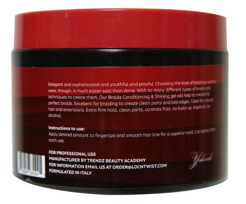 Loc N Loc Twists Braids Wave Edge Gel 8oz