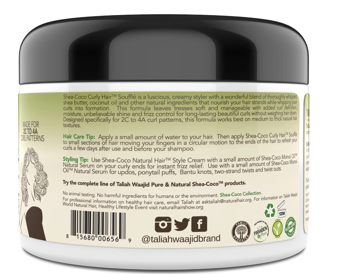 Shea Coco Curly Hair Soufflé for 2C-4A Hair