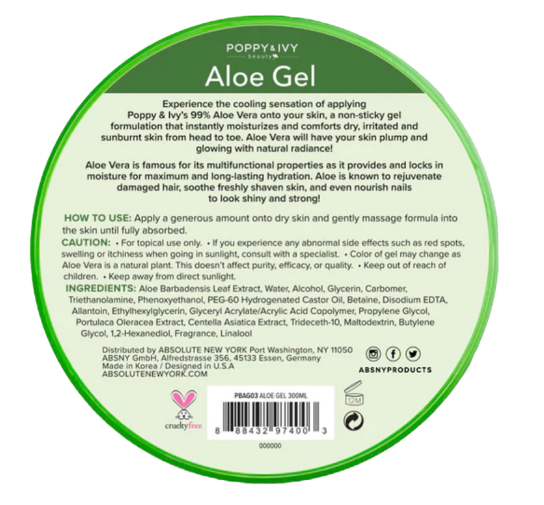 oppy & IVY Aloe Gel 10.14oz