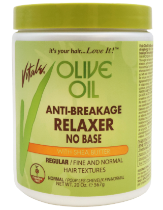 Vitale Olive Oil Anti Breakage No Base Regular Relaxer, 20 Oz.