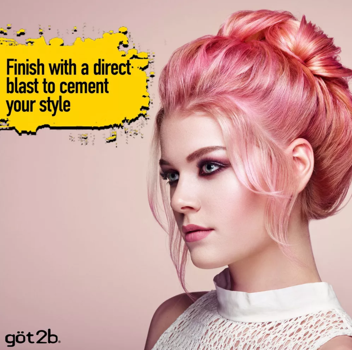 got2B Schwarzkopf Glued Blasting Freeze Hair Spray - 12oz