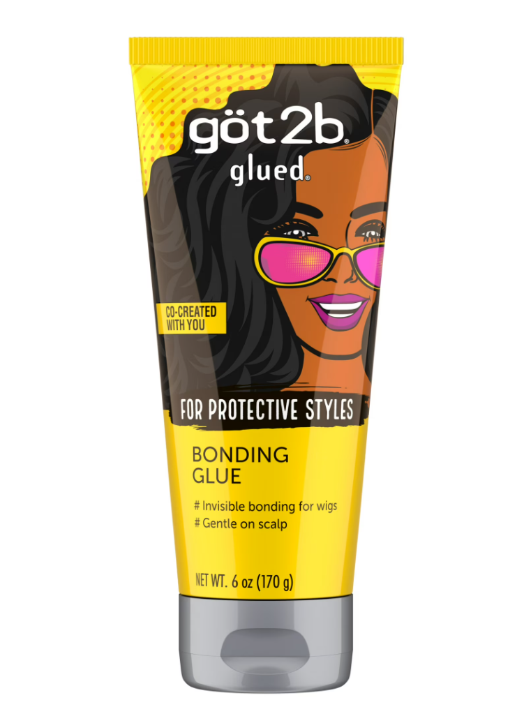Got2b Glued Bonding Glue for Protective styles, Wig Glue 6 oz