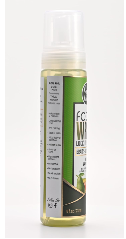 NEXT IMAGE Foam Wrap Locking Mousse (Olive & Avocado)8oz