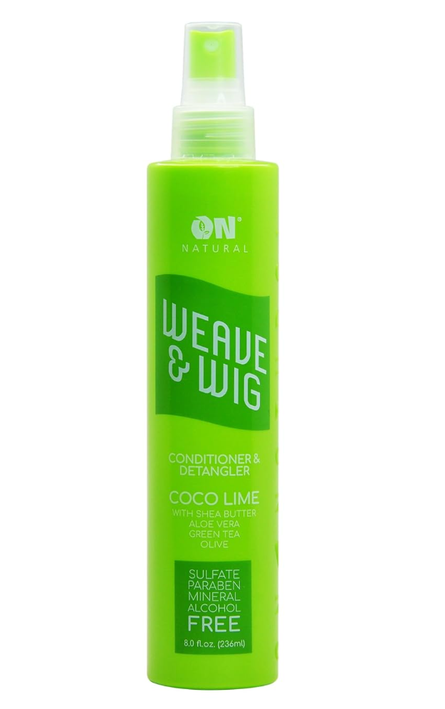 On Natural Premium Oil-Free Weave & Wig Spray Coco Lime 8 fl oz
