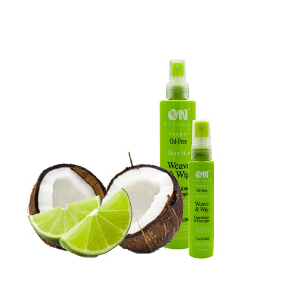On Natural Premium Oil-Free Weave & Wig Spray Coco Lime 8 fl oz