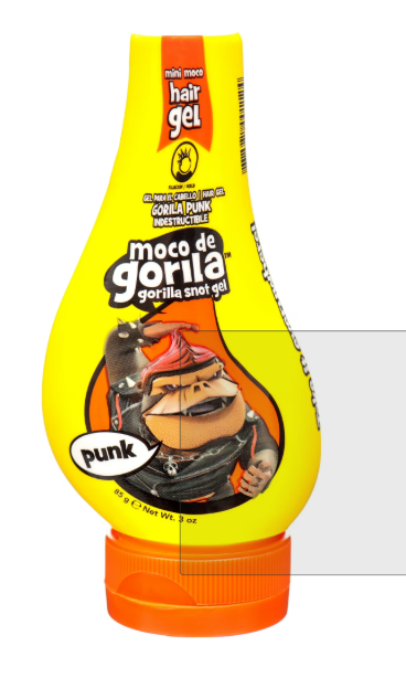 Moco de Gorila Gorilla Snot Hair Gel, Mini Punk Travel Size 3 oz