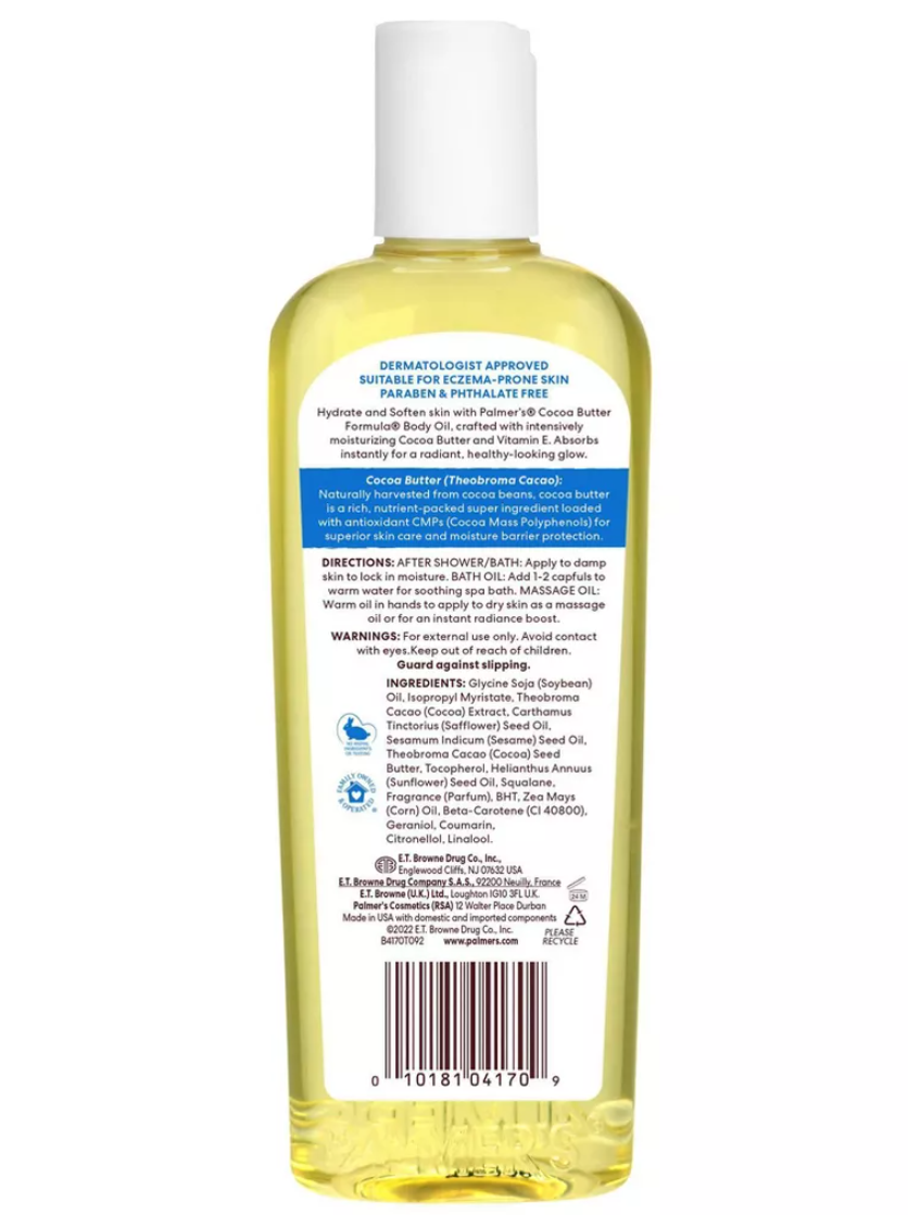 Palmers Cocoa Butter Formula Moisturizing Body Oil Cocoa & Shea - 8.5 fl oz