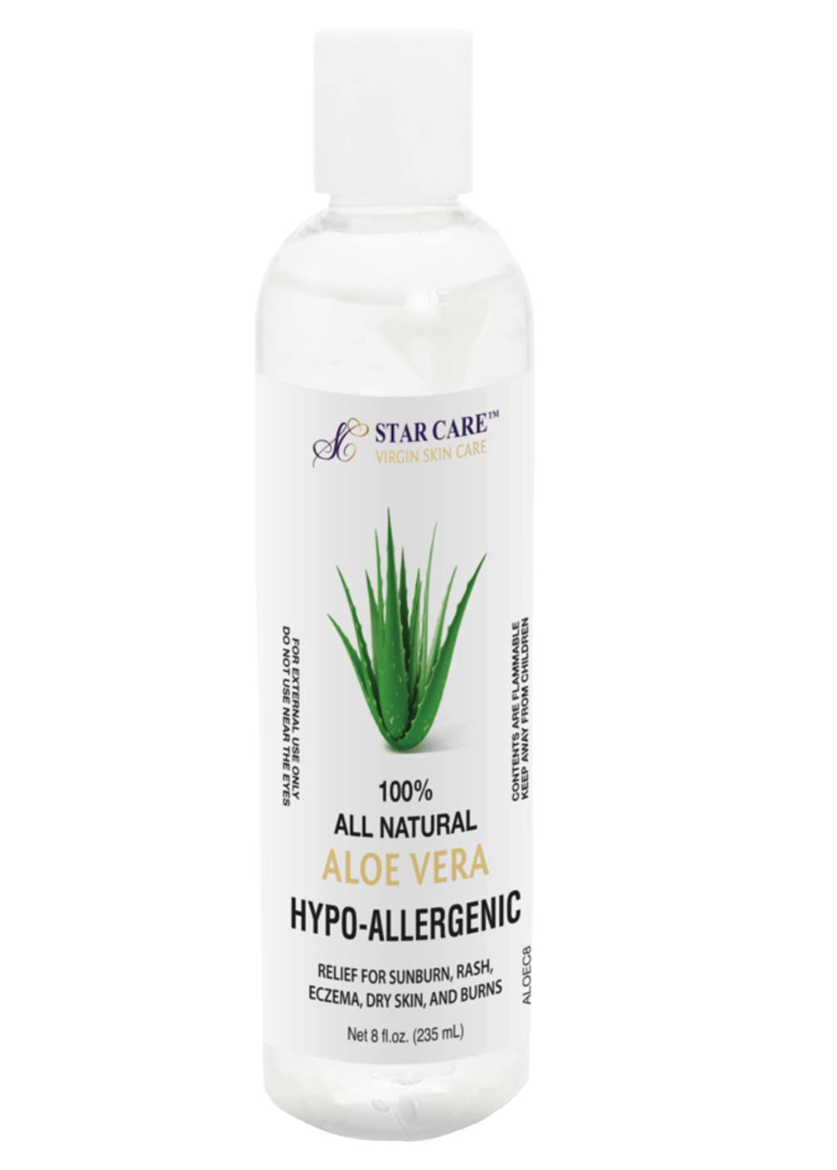 Star Care 100% All Natural Aloe Vera Hypo-Allergenic 8oz