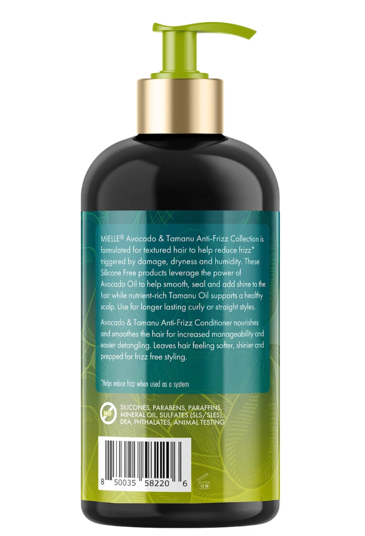 Mielle Avocado & Tamanu Anti-Frizz Conditioner 12oz