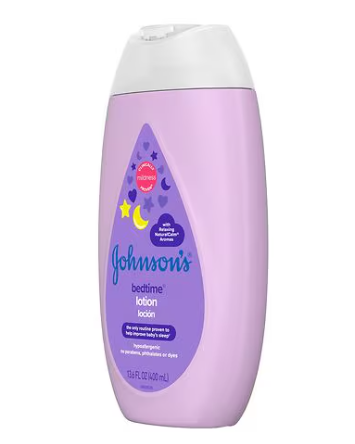 Johnson's Baby Bedtime Baby Lotion With NaturalCalm Essences, 13.6 fl oz